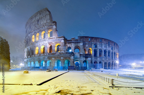 Leinwand Poster Colosseum