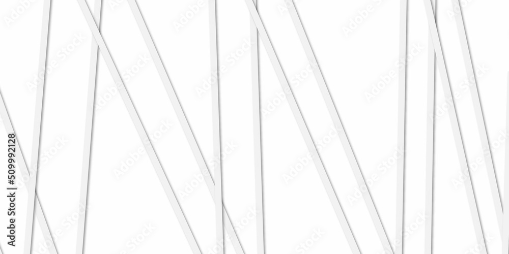 Obraz premium Abstract background illustration and vector design . Creative and geometric shape with white luxury pattern background with shiny gold lines. Modern elegant diagonal white lights line stripes element