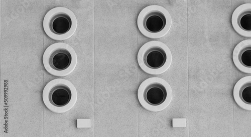 close up of a speaker