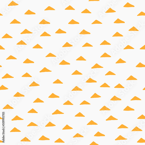 Free Download Seamless minimalistic pattern with yellow triangles - GFXLoad