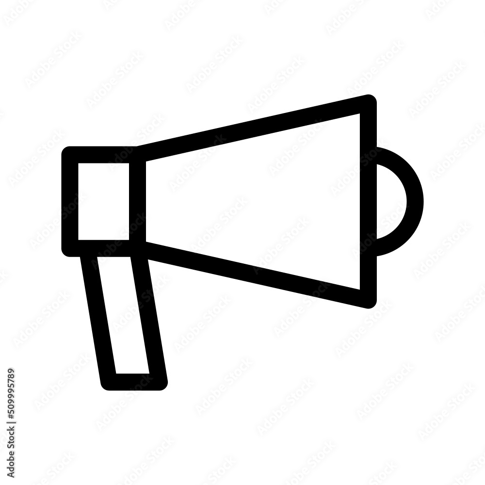 Megaphone Icon Vector Symbol Design Illustration