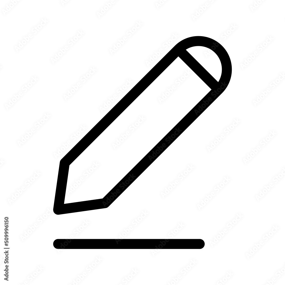 Write Icon Vector Symbol Design Illustration Write Icon Vector Symbol Design Illustration