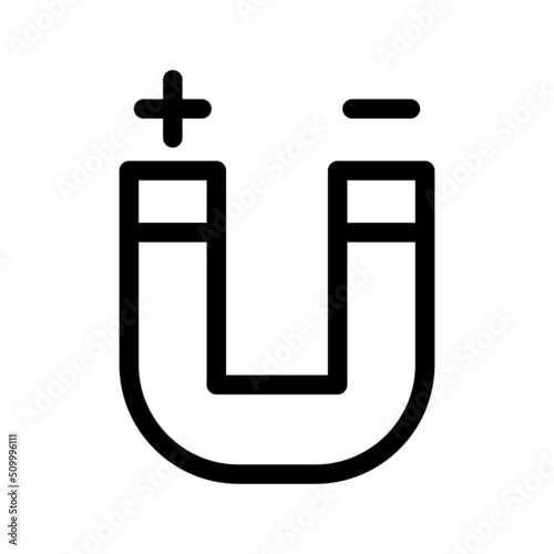 Magnet Icon Vector Symbol Design Illustration