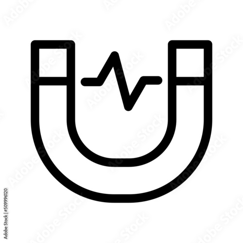 Magnet Icon Vector Symbol Design Illustration