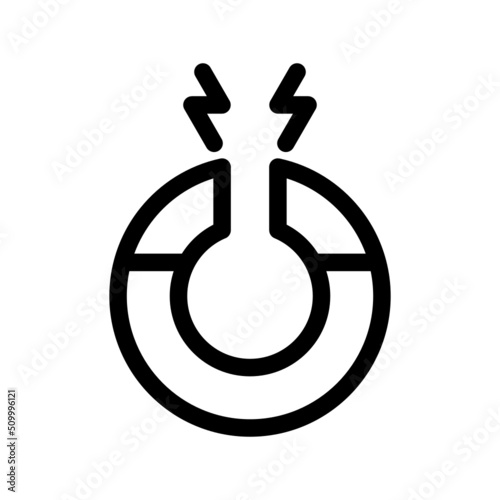 Magnet Icon Vector Symbol Design Illustration