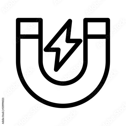 Magnet Icon Vector Symbol Design Illustration