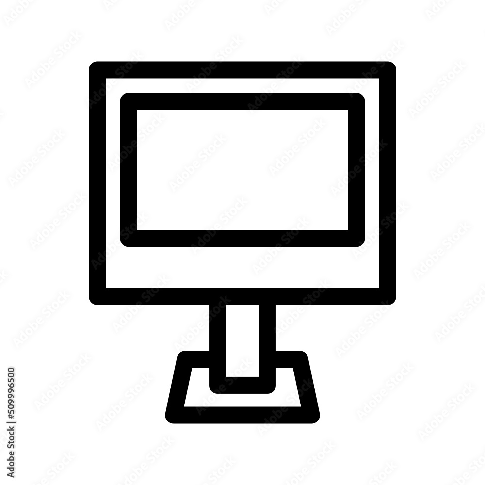 Pc Icon Vector Symbol Design Illustration Pc Icon Vector Symbol Design Illustration