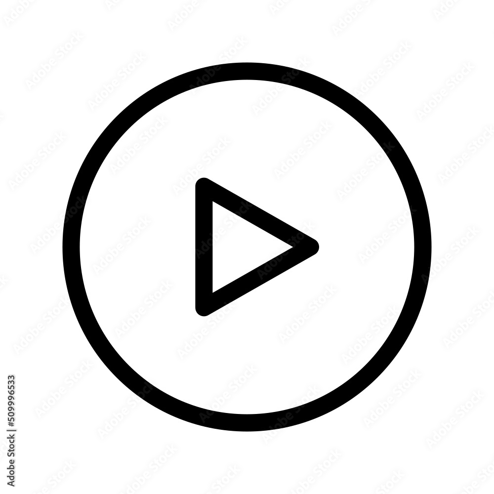 Play Icon Vector Symbol Design Illustration Play Icon Vector Symbol Design Illustration