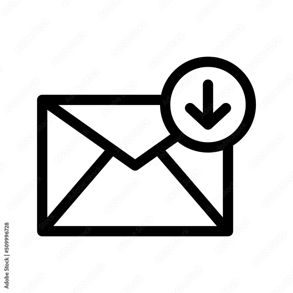 Inbox Icon Vector Symbol Design Illustration Inbox Icon Vector Symbol Design Illustration