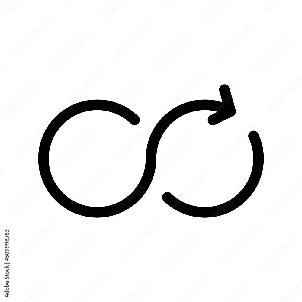 Infinity Icon Vector Symbol Design Illustration Infinity Icon Vector Symbol Design Illustration