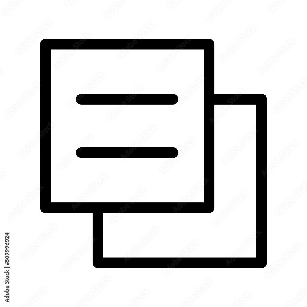Copy Icon Vector Symbol Design Illustration Copy Icon Vector Symbol Design Illustration