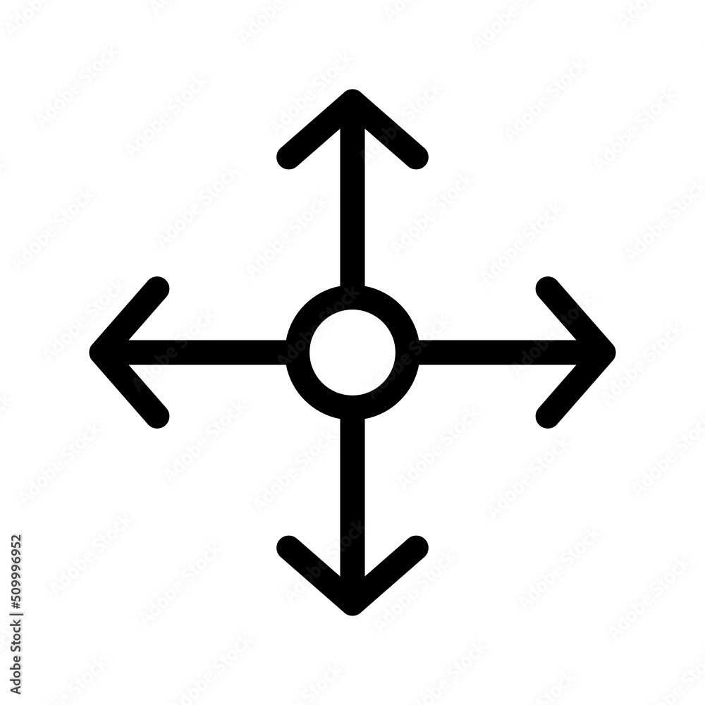 Move Icon Vector Symbol Design Illustration Move Icon Vector Symbol Design Illustration