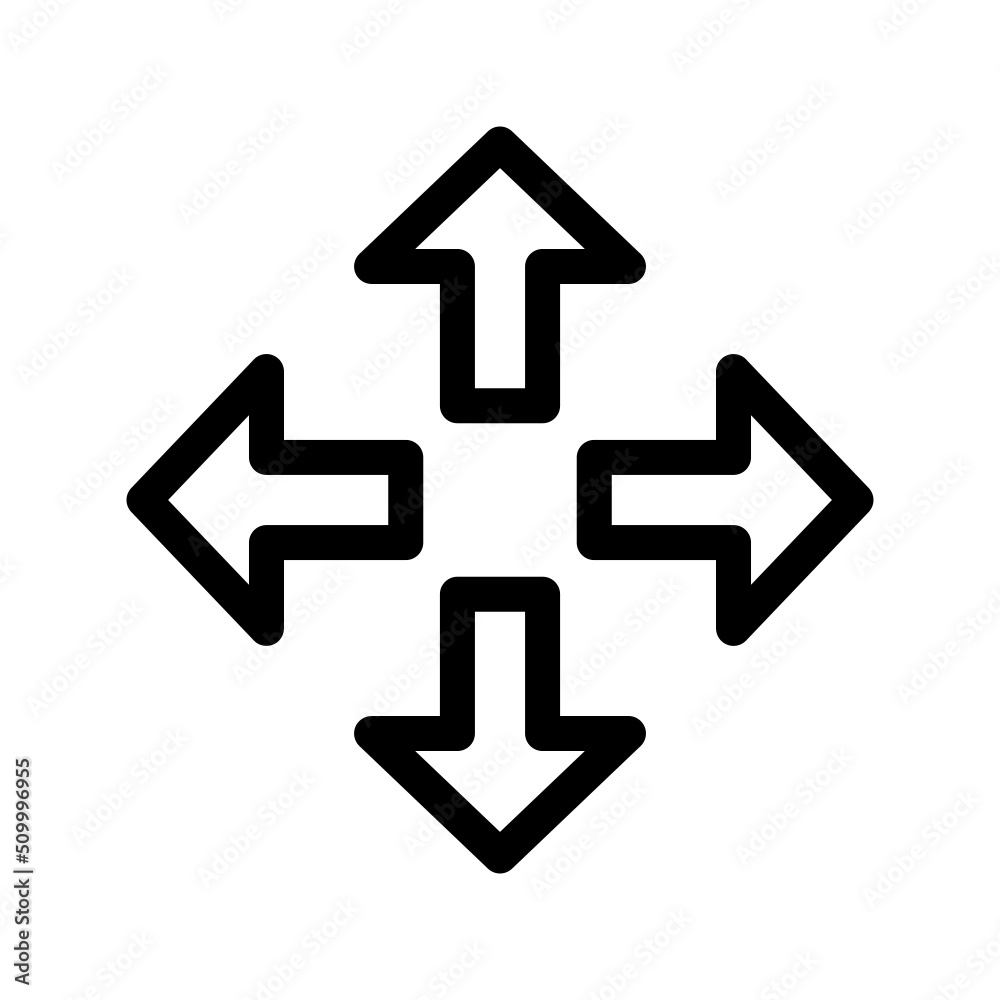 Move Icon Vector Symbol Design Illustration Move Icon Vector Symbol Design Illustration