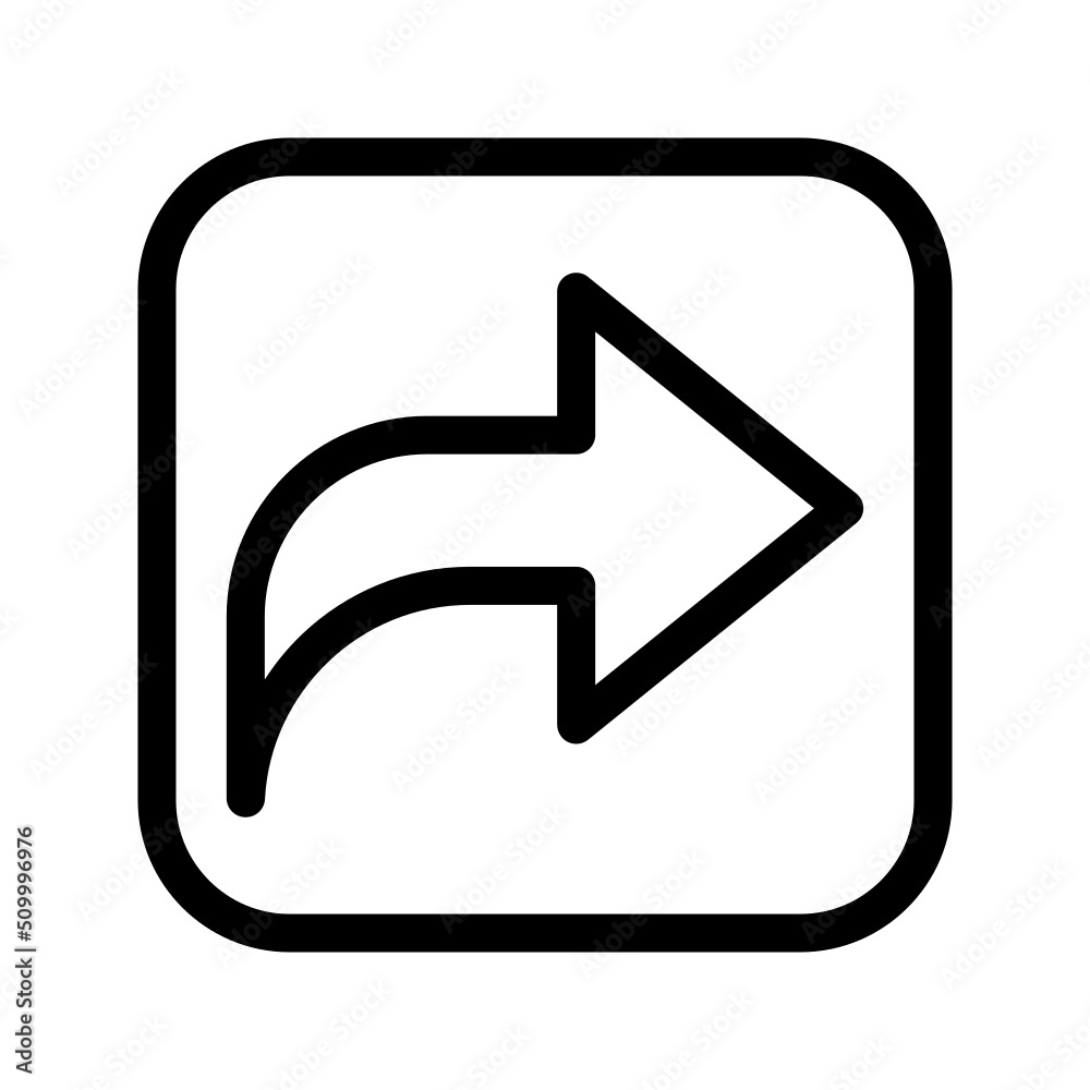 Forward Icon Vector Symbol Design Illustration Forward Icon Vector Symbol Design Illustration