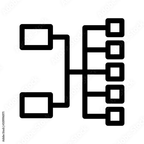 Management Icon Vector Symbol Design Illustration