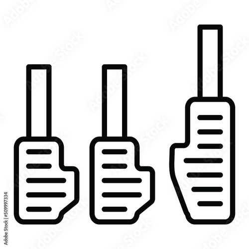 Pedals Icon Style