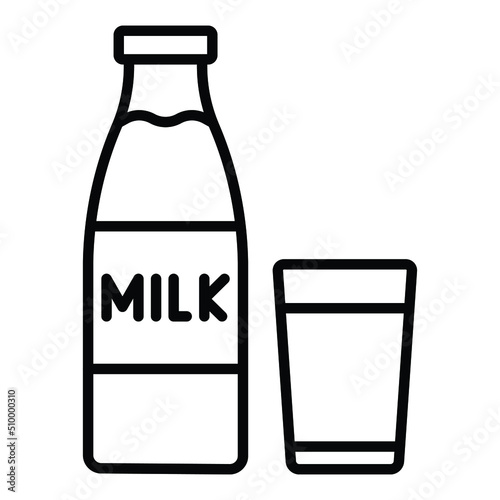 Milk Icon Style