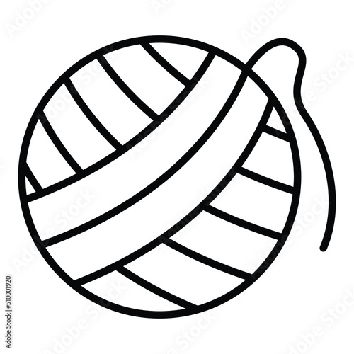 Wool Ball Icon Style