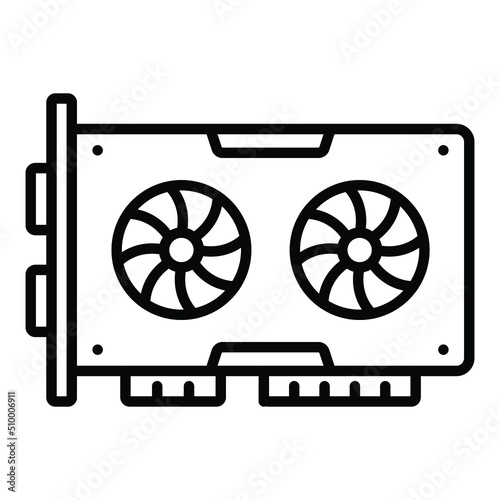 Vga Card Icon Style