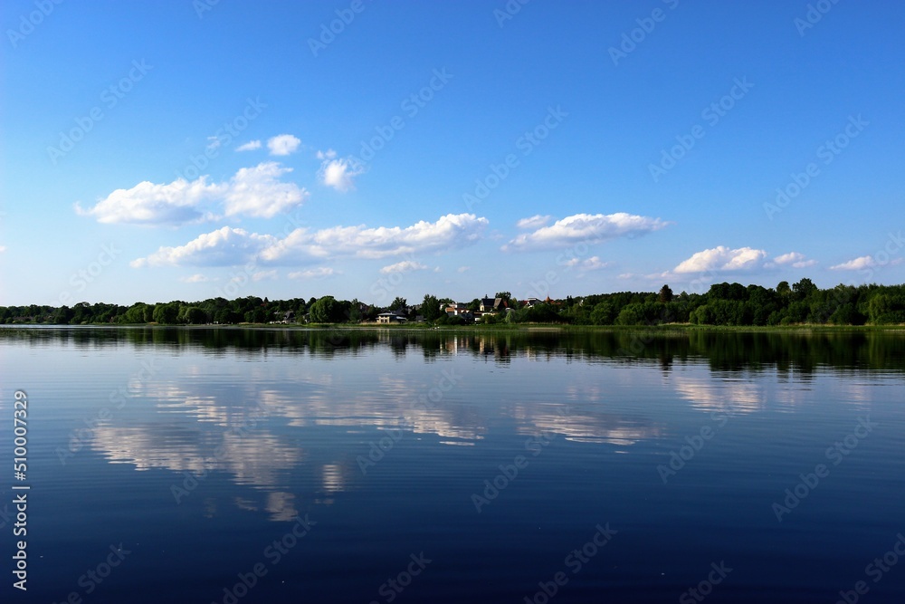 lake and sky