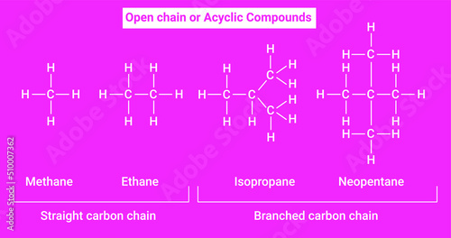 Examples of Open chain or Acyclic Compounds photo