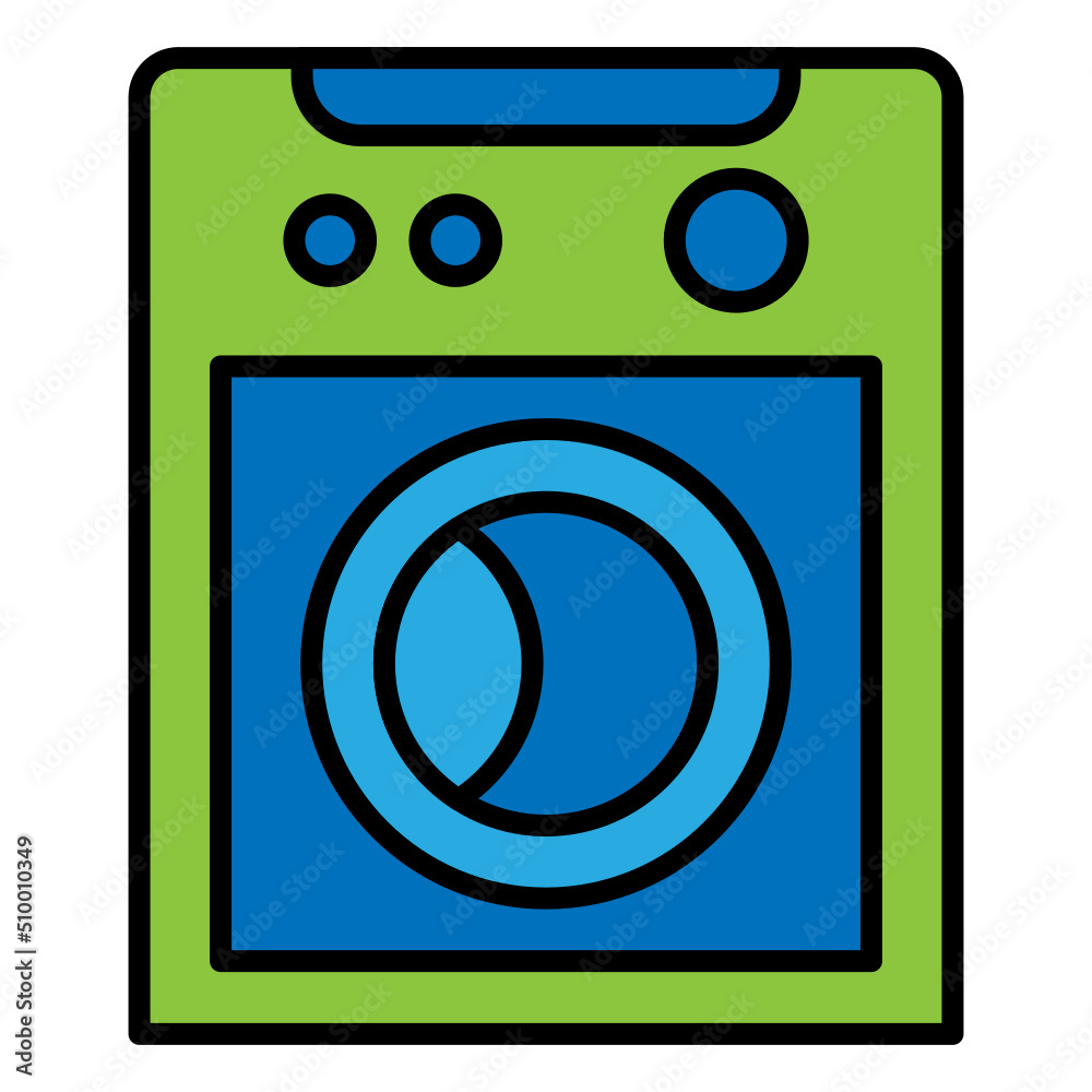 washing machine icon washing machine icon