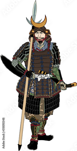 「月百姿」 「信仰の三日月 幸盛」その2