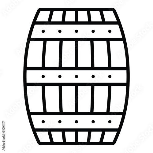 Barrel Icon Style