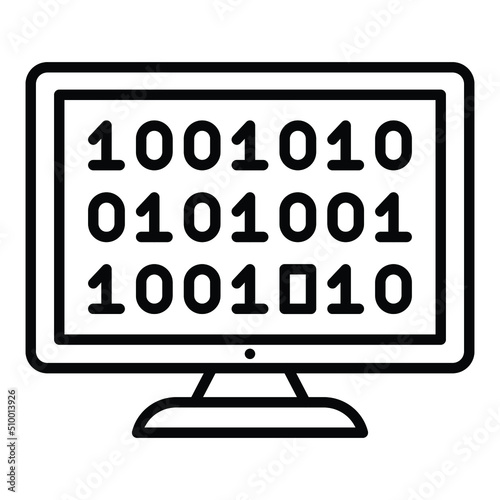 Hack Code Icon Style