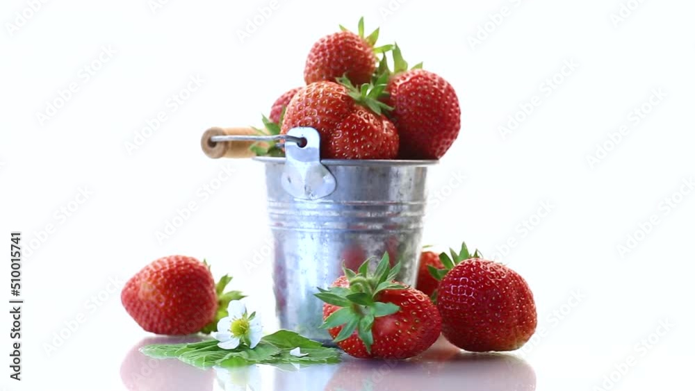 fresh ripe organic red strawberry isolated on white background fresh ripe organic red strawberry isolated on white background