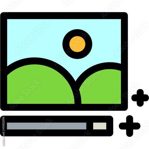 Photo Editing Icon