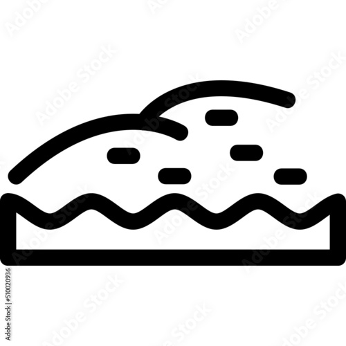 Shore Landscape Icon