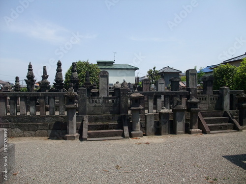 龍海院　酒井弾正家墓所　群馬県　前橋市