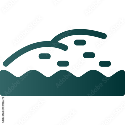 Shore Landscape Icon