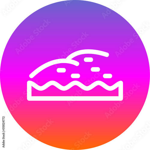 Shore Landscape Icon