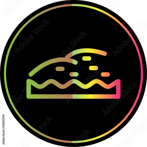 Shore Landscape Icon