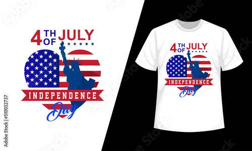4th of july american independence day t-shirt and apparel