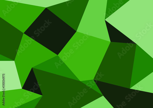 Green Polygonal Mosaic Background. geometric pattern, triangles background. Creative Business Design Templates. Vector illustration concept design.