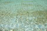 Water in the pool texture and background. Blue and green waters with ripples from breeze on sunny day