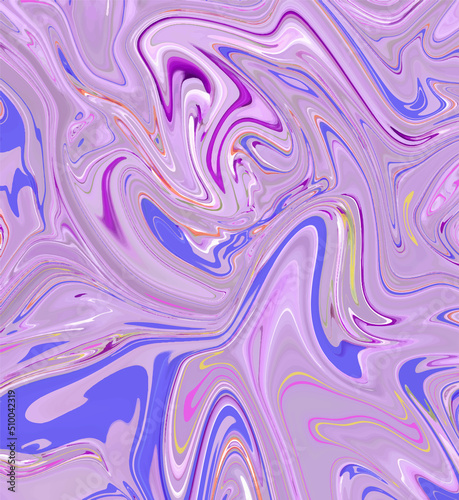 Abstract colorful liquid background