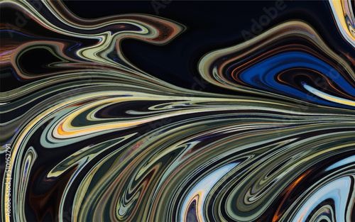 Stylish marble wave texture illustration.
