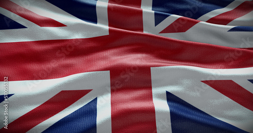 UK United Kingdom national flag background illustration. Symbol of country