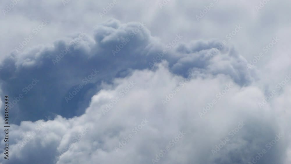 Clouds puffy are moving across the blue sky. Ultra HD scenery of cloud in motion. Clouds puffy are moving across the blue sky. Ultra HD scenery of cloud in motion.