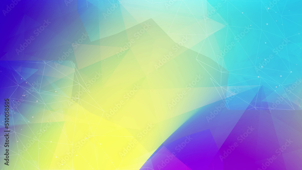 Obraz premium web banner Purple and Light Blue Crystal abstract Diamond Technology background