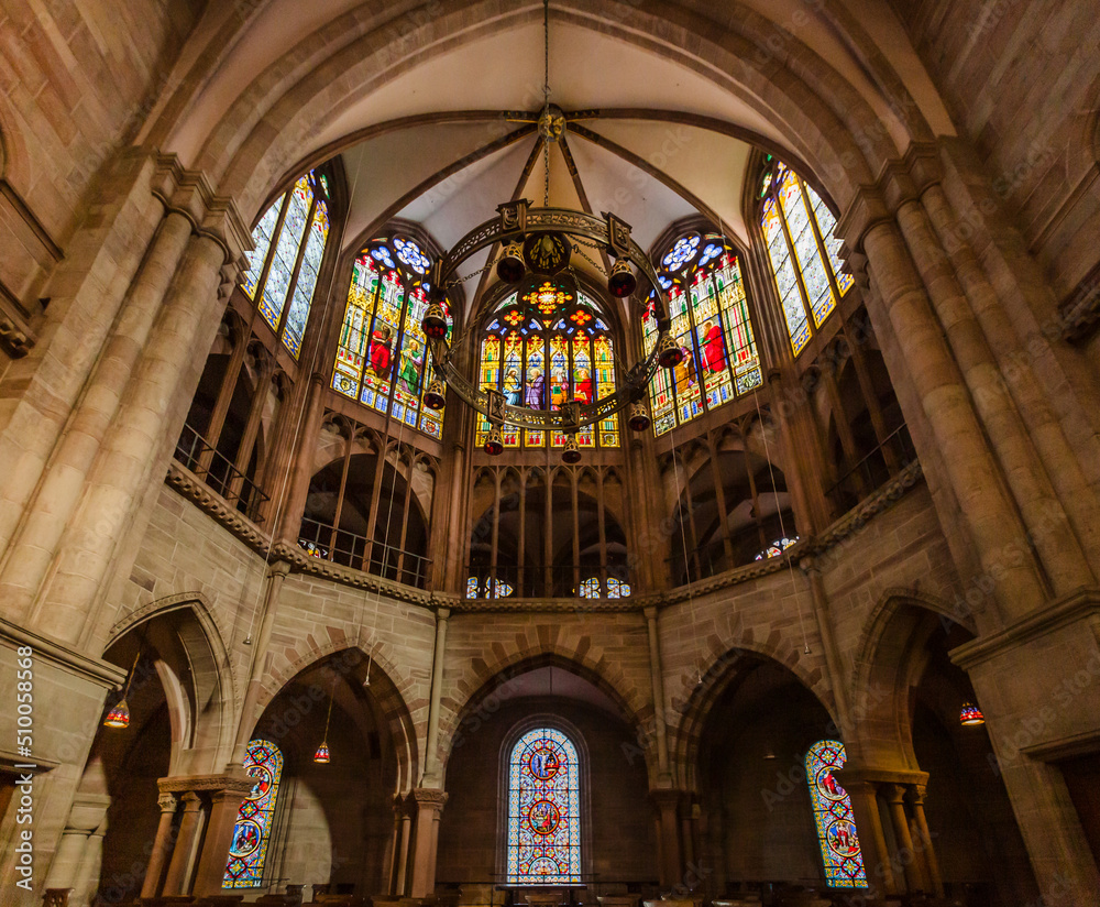 Cathedral stained glass