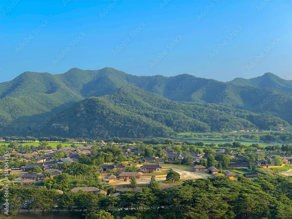 Scenery of Andong, South Korea