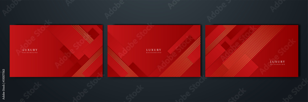 Modern red gold background vector Modern red gold background vector