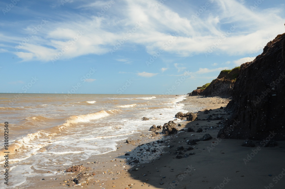East Yorkshire coast, extreme coastal erosion 