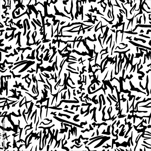 black and white seamless pattern with arrows