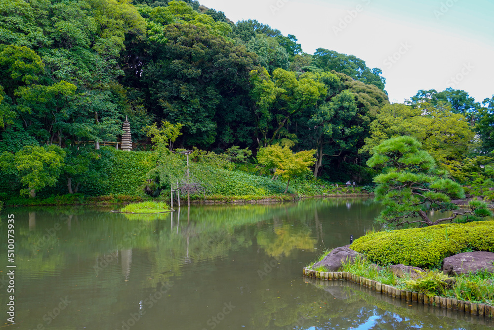 Higo Hosokawa Japanese Garden in Tokyo, Japan Higo Hosokawa Japanese Garden in Tokyo, Japan